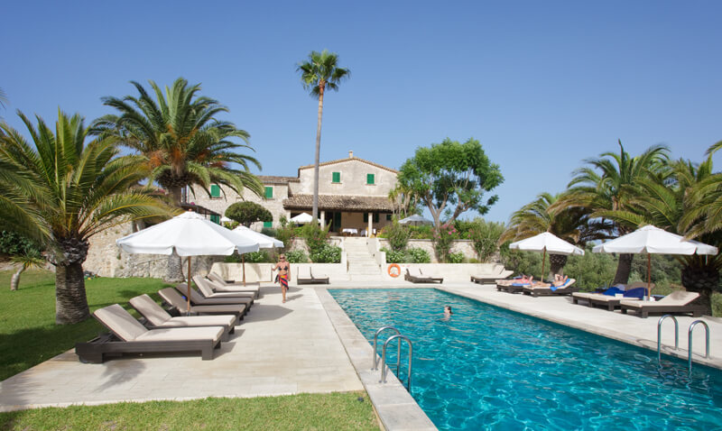 Finca hotel Monnaber Vell Mallorca Urlaub